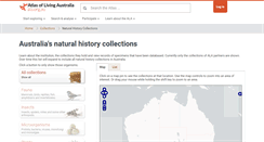 Desktop Screenshot of collections.ala.org.au