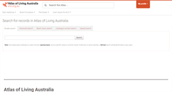 Desktop Screenshot of biocache.ala.org.au